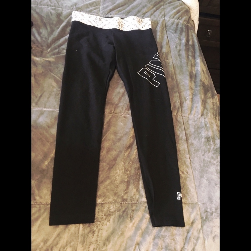 VS Pink Cotton Yoga Legging